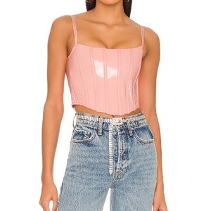 Ow Collection Cotton Candy Corset Top